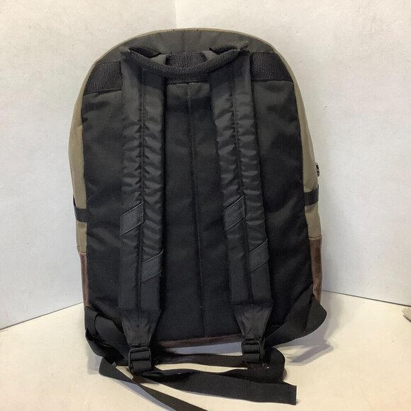 Vintage LL Bean Backpack Canvas Leather Bottom 18" x 13" - Picture 4 of 12